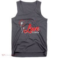 Cute Valentine Love Is In The Air Dandelions Tank Top thumb 0