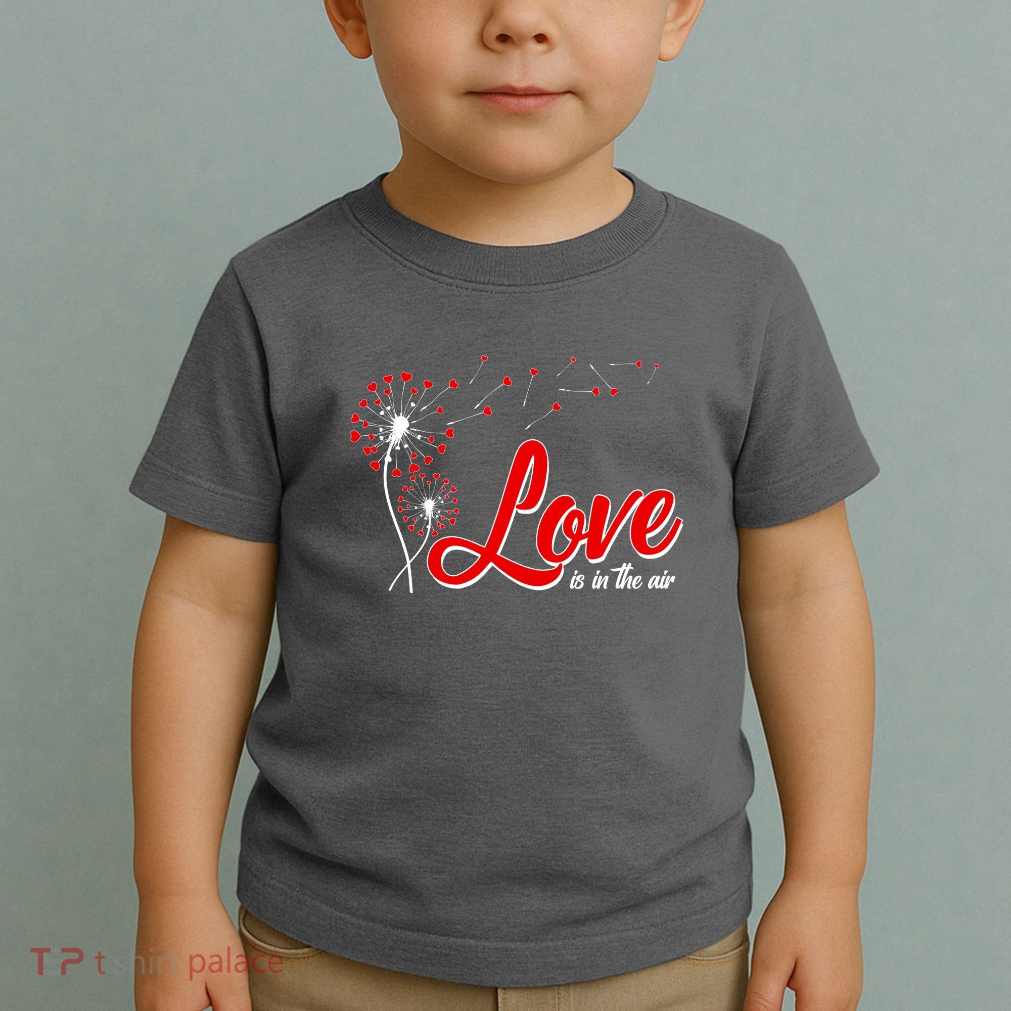 Cute Valentine Love Is In The Air Dandelions Toddler T-Shirt