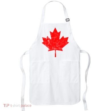 Canada Vintage Leaf Apron