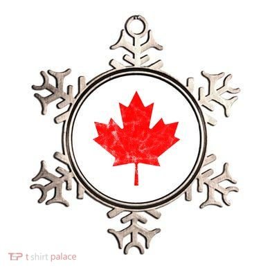 Canada Vintage Leaf Ornament