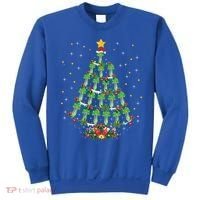 Celery Vegetable Lover Xmas Santa Hat Celery Christmas Tree Gift Sweatshirt thumb 0