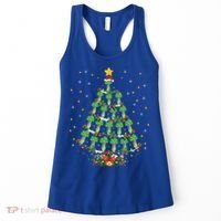 Celery Vegetable Lover Xmas Santa Hat Celery Christmas Tree Gift Women's Tank Top thumb 0