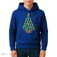 Celery Vegetable Lover Xmas Santa Hat Celery Christmas Tree Gift Kids Hoodie thumb 4