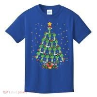Celery Vegetable Lover Xmas Santa Hat Celery Christmas Tree Gift Kids T-Shirt thumb 0