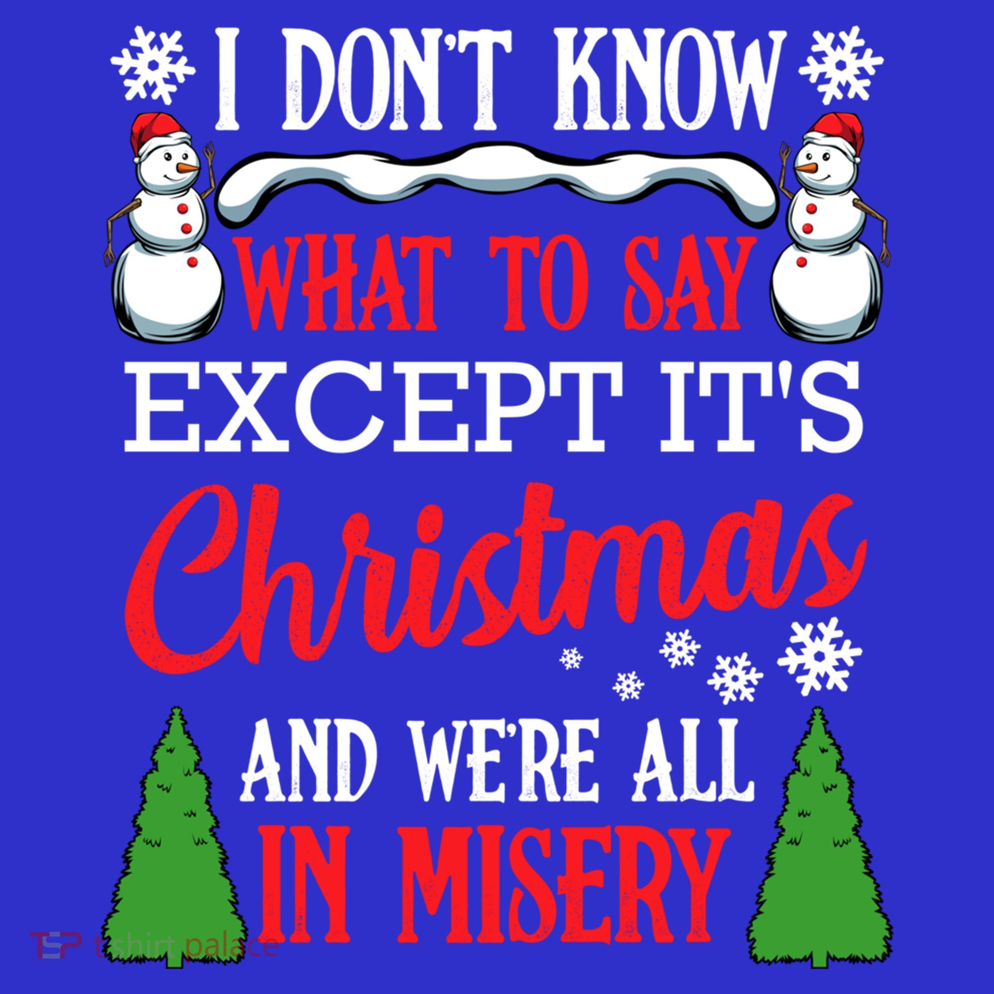 Christmas Vacation Misery Funny Xmas Santa Family Quotes Gift Apron