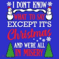Christmas Vacation Misery Funny Xmas Santa Family Quotes Gift Women's Tank Top thumb 5