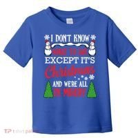 Christmas Vacation Misery Funny Xmas Santa Family Quotes Gift Toddler T-Shirt thumb 0