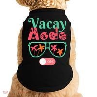 Cute Vacay Mode Summer On Funny Family Vacation Doggie Tank thumb 0