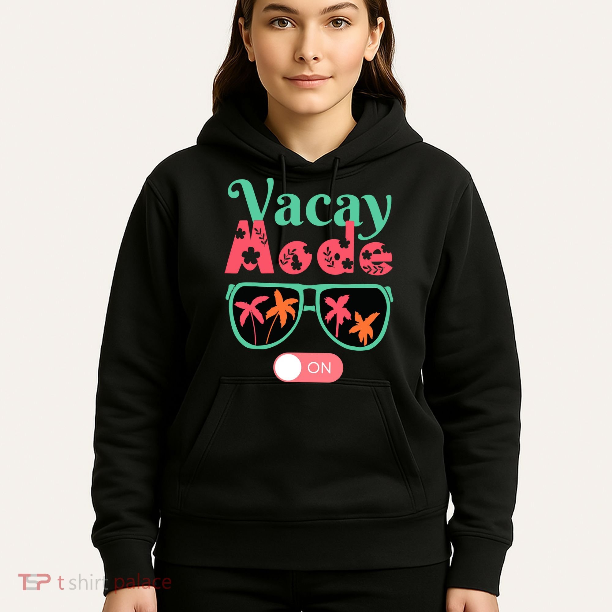 Cute Vacay Mode Summer On Funny Family Vacation Hoodie