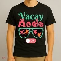 Cute Vacay Mode Summer On Funny Family Vacation T-Shirt thumb 3
