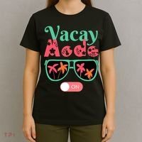 Cute Vacay Mode Summer On Funny Family Vacation T-Shirt thumb 4