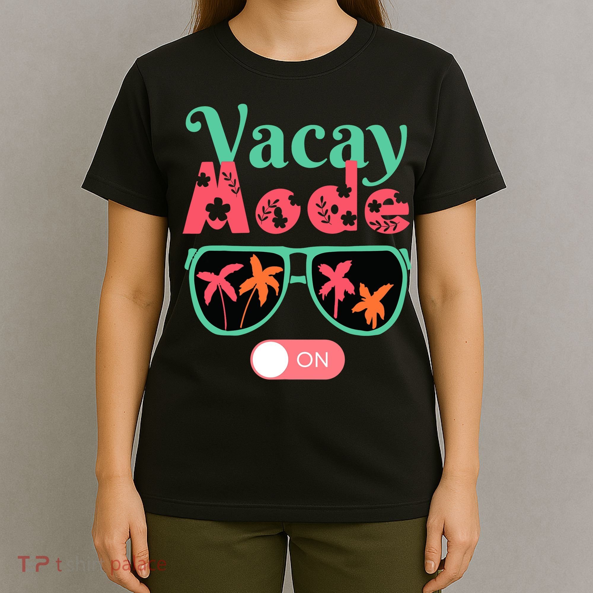 Cute Vacay Mode Summer On Funny Family Vacation T-Shirt