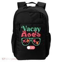 Cute Vacay Mode Summer On Funny Family Vacation Backpack thumb 0