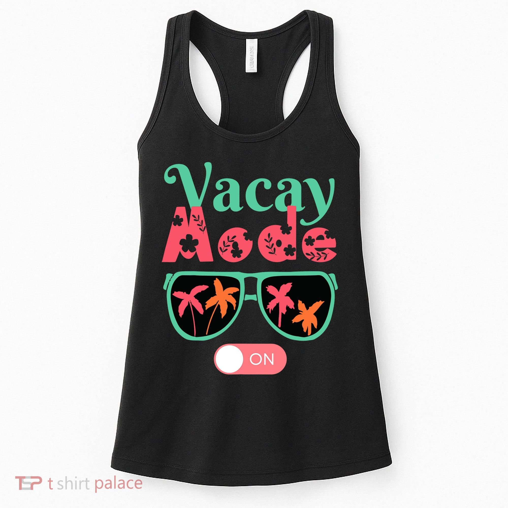 Cute Vacay Mode Summer On Funny Family Vacation Women's Tank Top