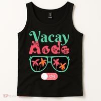 Cute Vacay Mode Summer On Funny Family Vacation Tank Top thumb 2