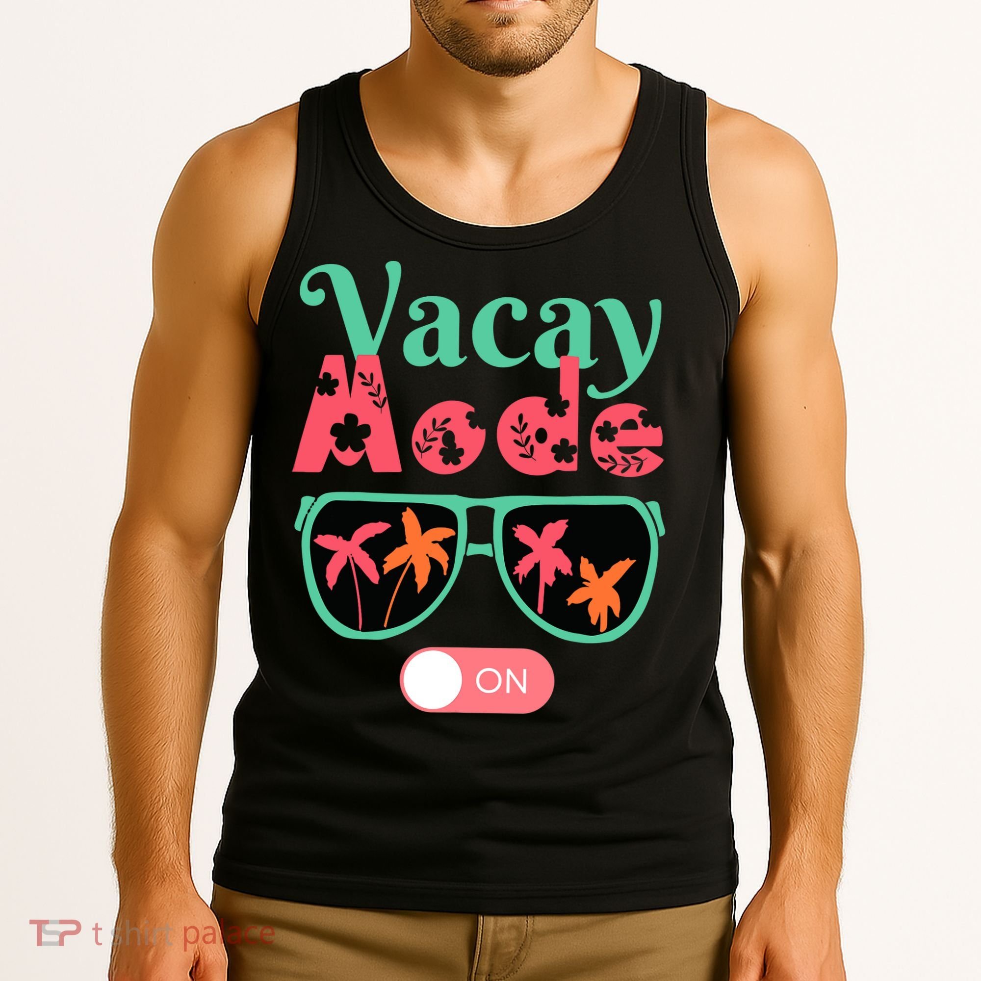 Cute Vacay Mode Summer On Funny Family Vacation Tank Top