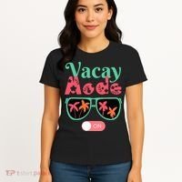 Cute Vacay Mode Summer On Funny Family Vacation Women's T-Shirt thumb 4