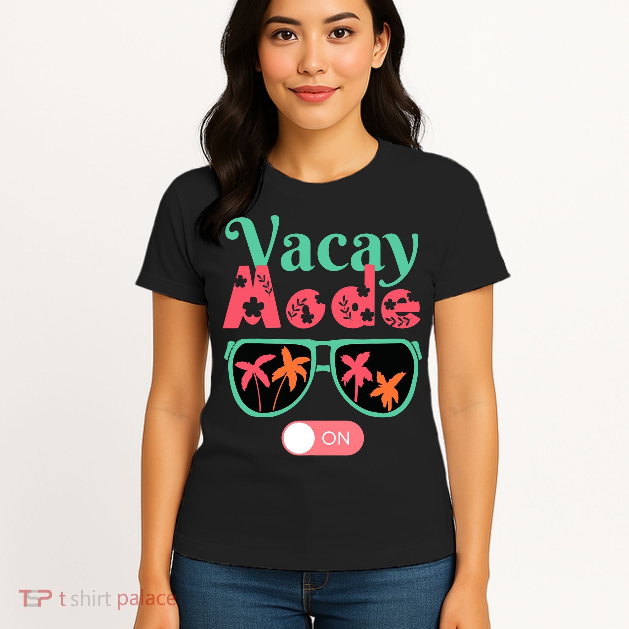 Cute Vacay Mode Summer On Funny Family Vacation Women's T-Shirt