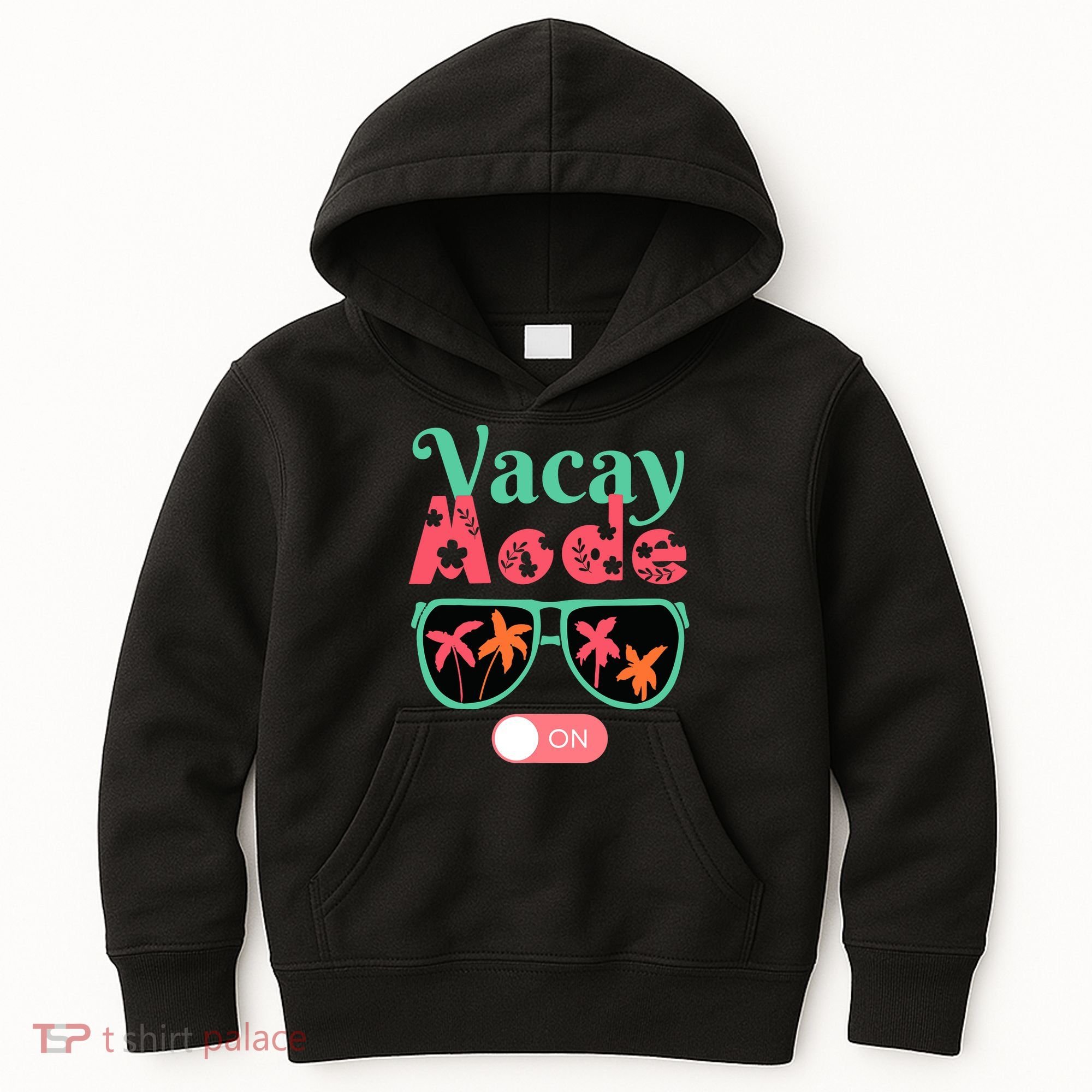 Cute Vacay Mode Summer On Funny Family Vacation Kids Hoodie