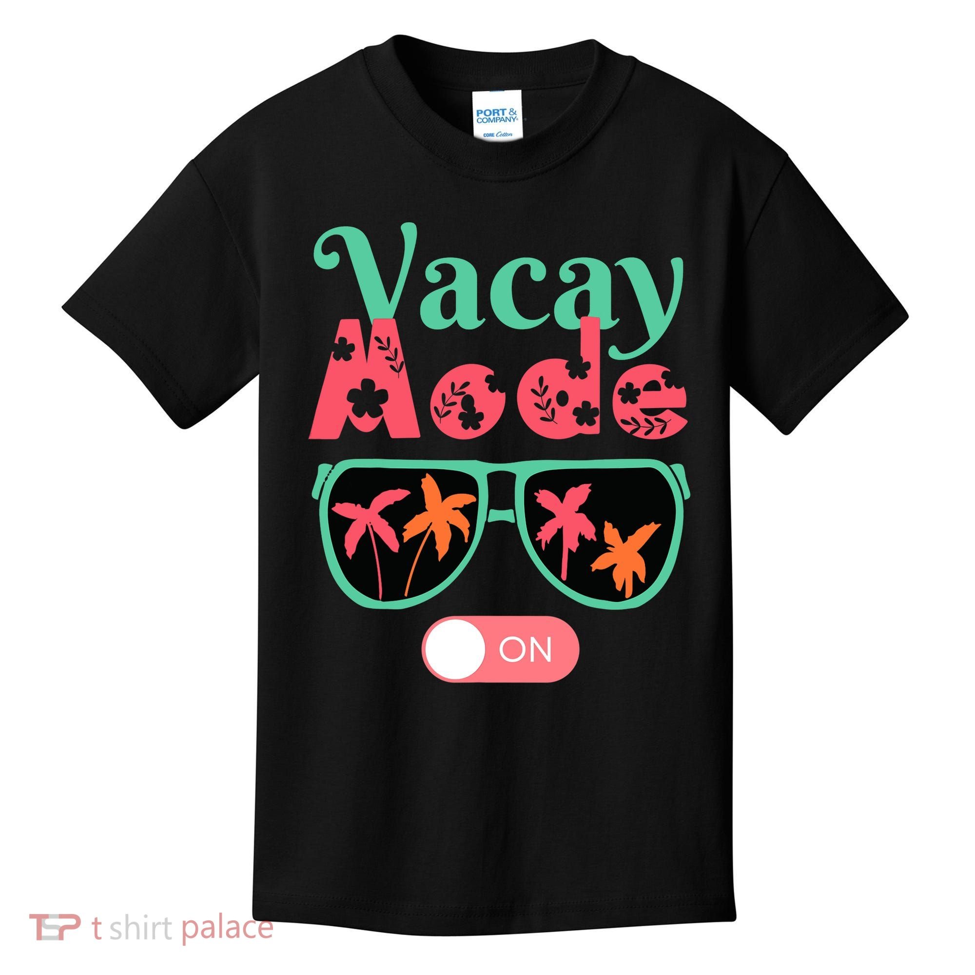 Cute Vacay Mode Summer On Funny Family Vacation Kids T-Shirt