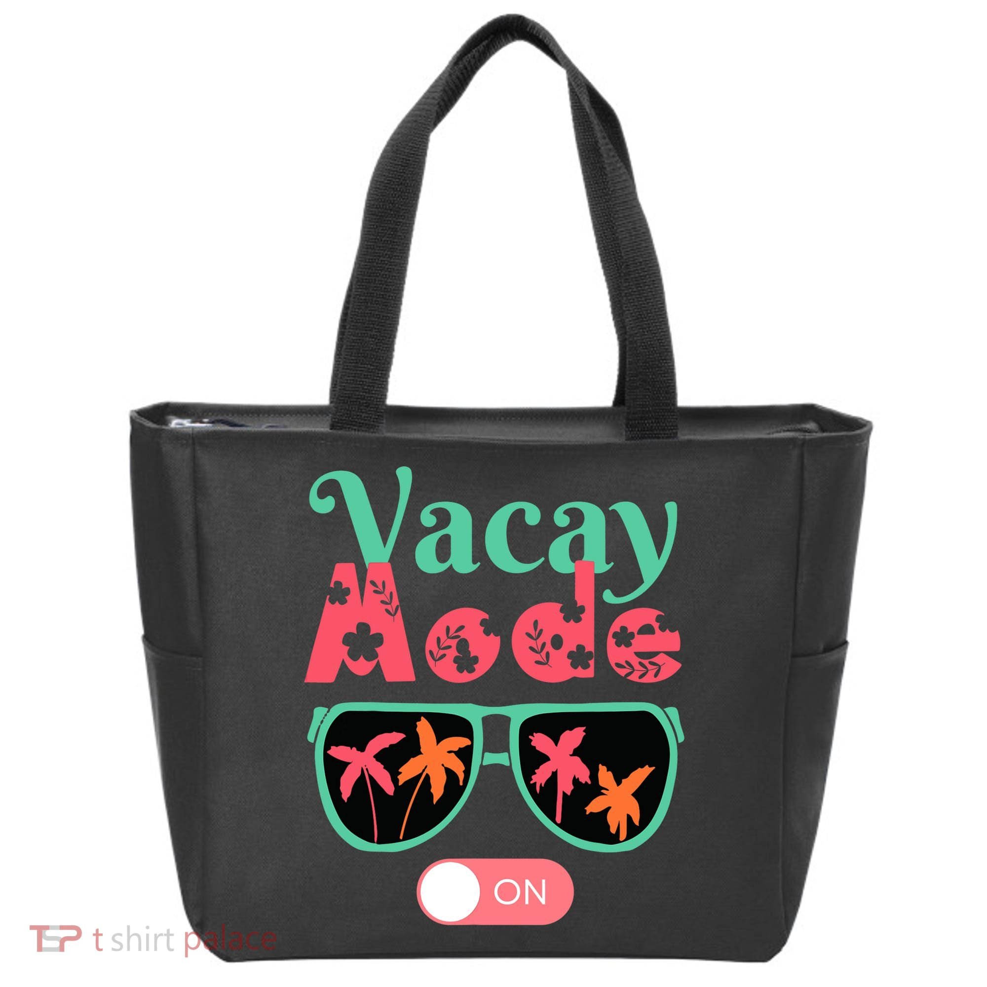 Cute Vacay Mode Summer On Funny Family Vacation Tote Bag