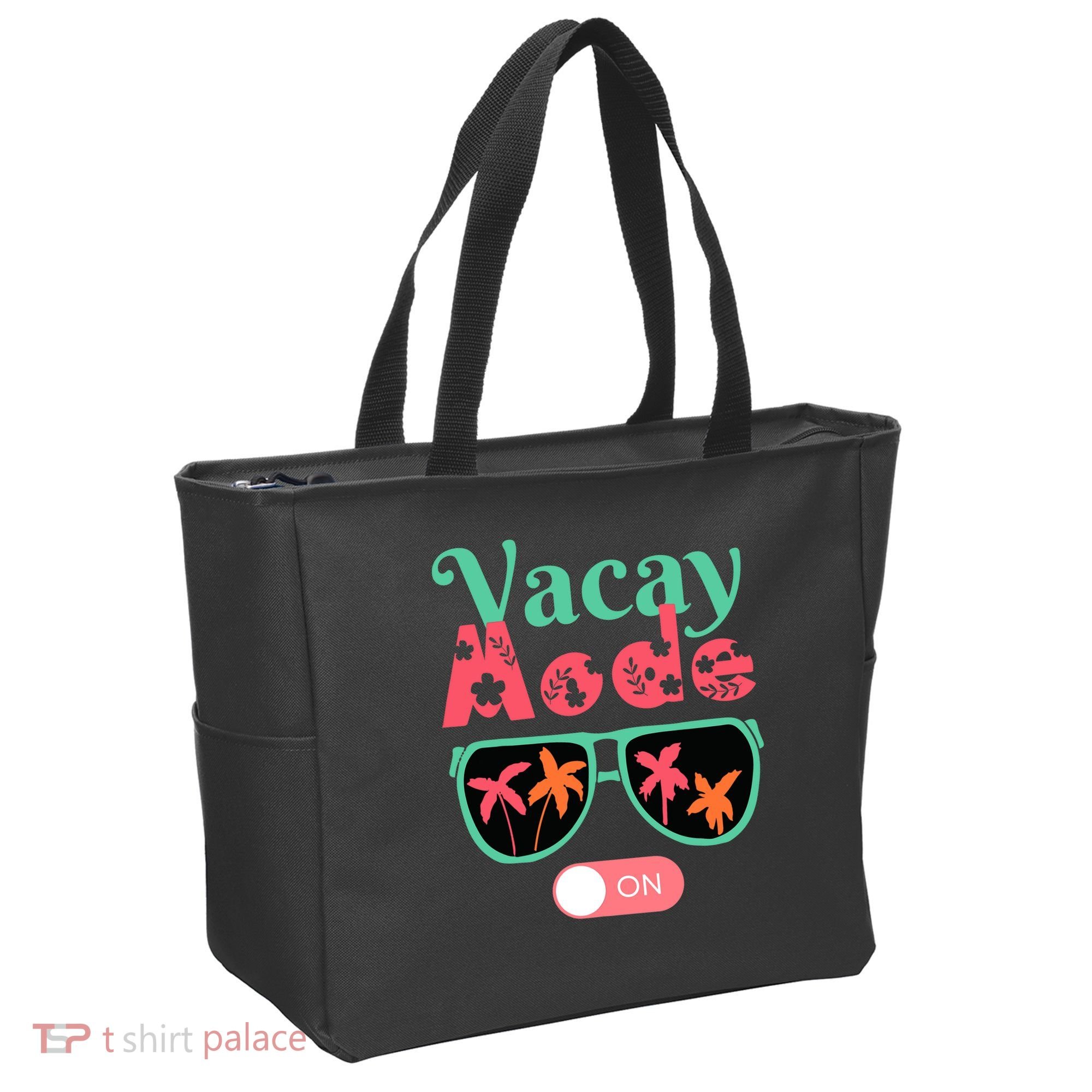 Cute Vacay Mode Summer On Funny Family Vacation Tote Bag