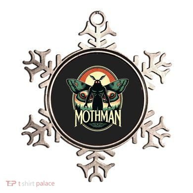 Cryptid Vintage Mothman Folklore Ornament