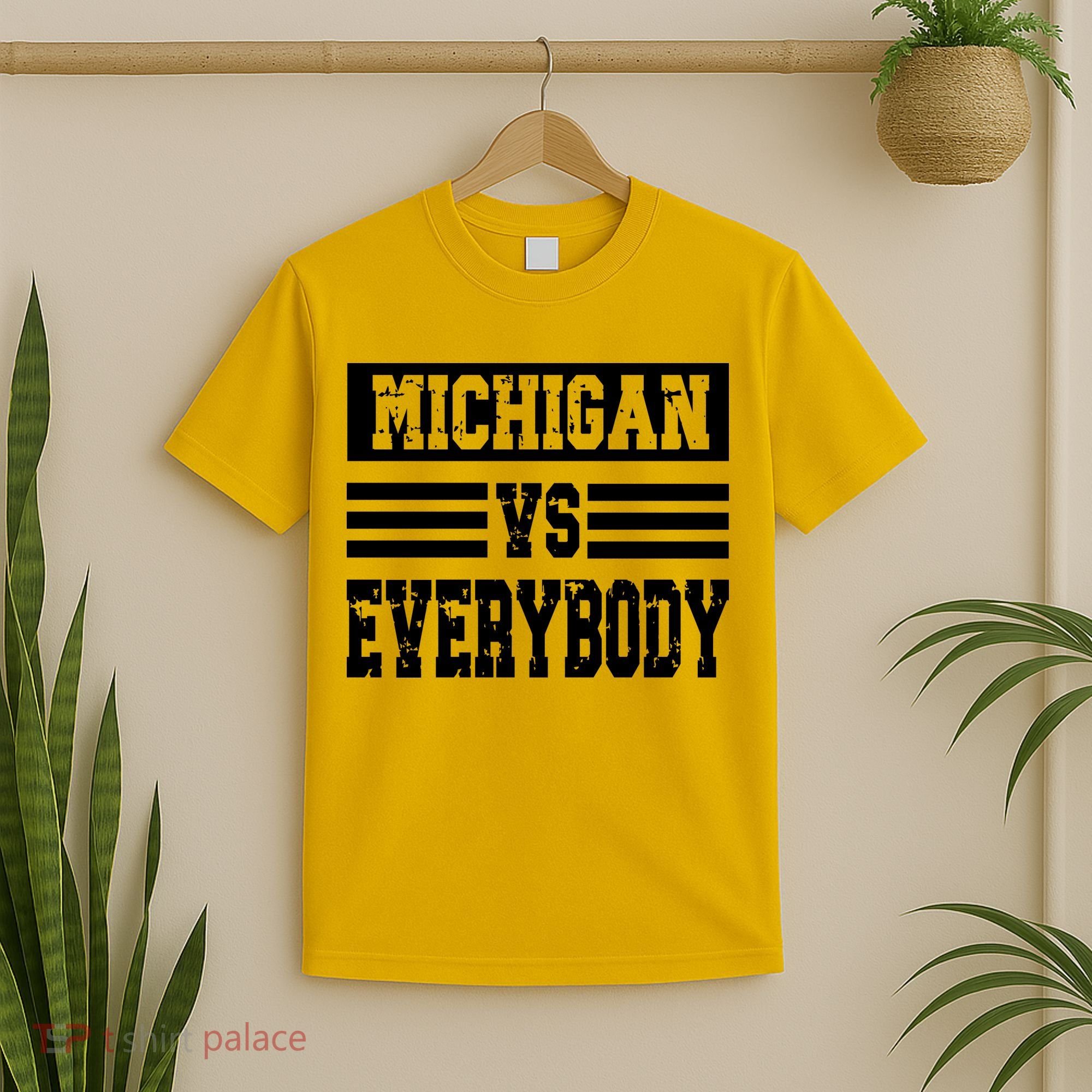Cool Vintage Michigan Vs Every Body College Football T-Shirt