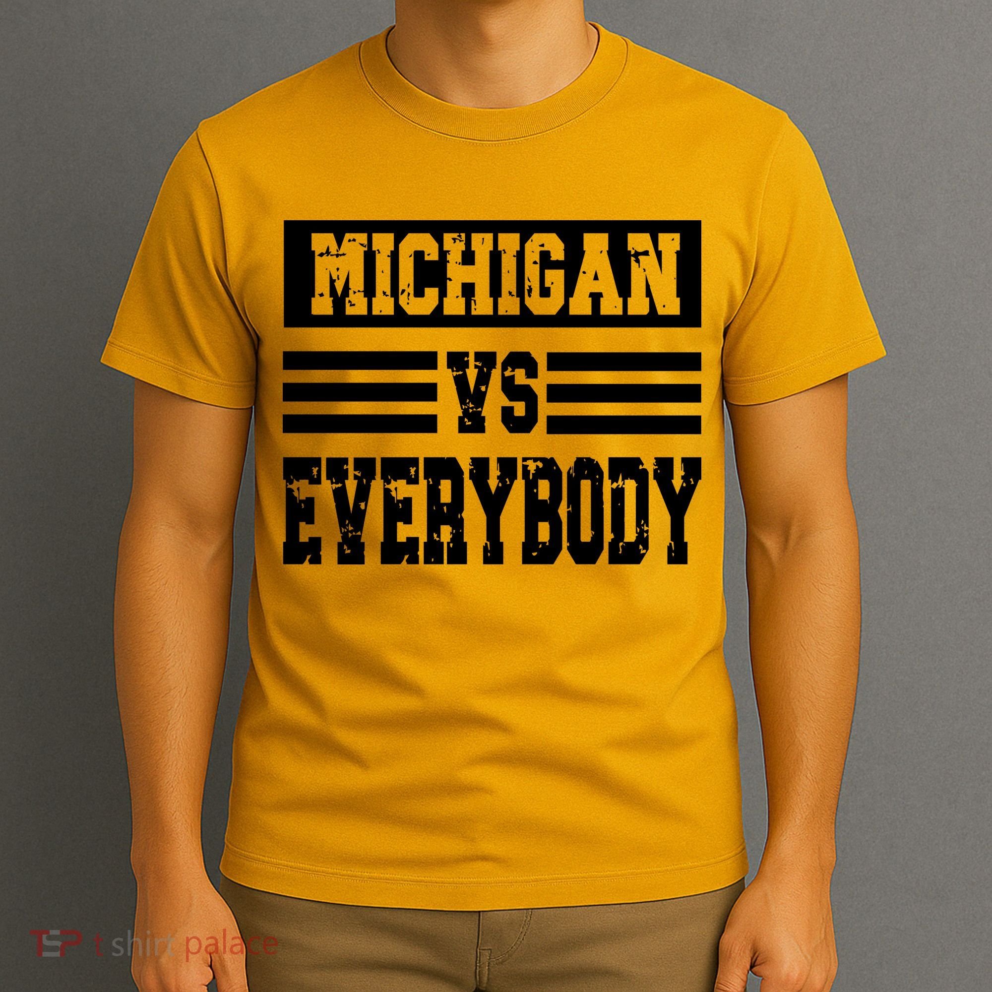 Cool Vintage Michigan Vs Every Body College Football T-Shirt