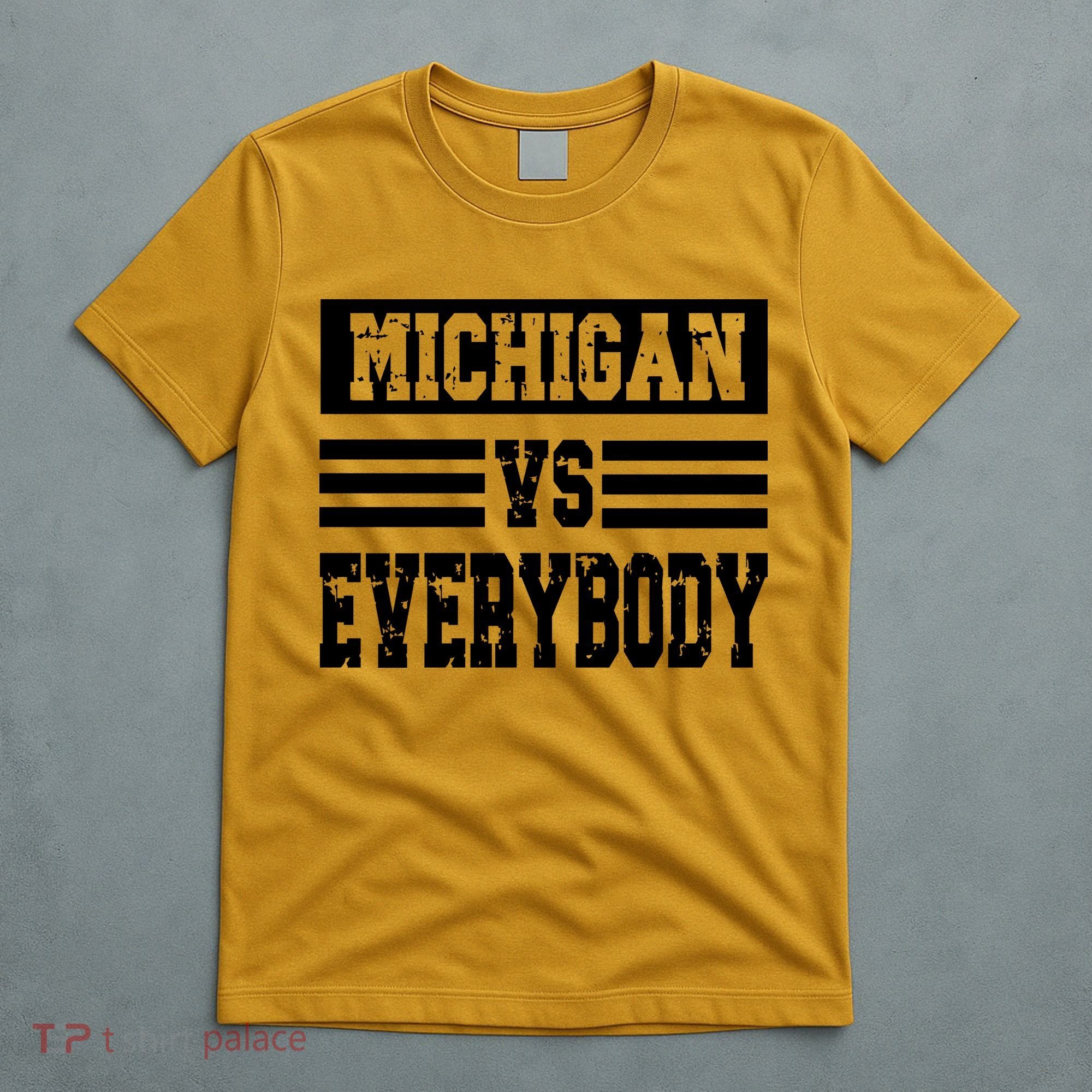 Cool Vintage Michigan Vs Every Body College Football T-Shirt