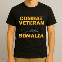 Combat Veteran Mogadishu Somalia Operation Restore Hope T-Shirt thumb 3