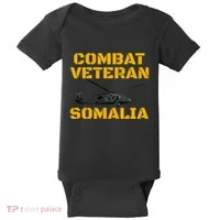 Combat Veteran Mogadishu Somalia Operation Restore Hope Baby Bodysuit thumb 0