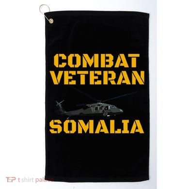 Combat Veteran Mogadishu Somalia Operation Restore Hope Golf Towel