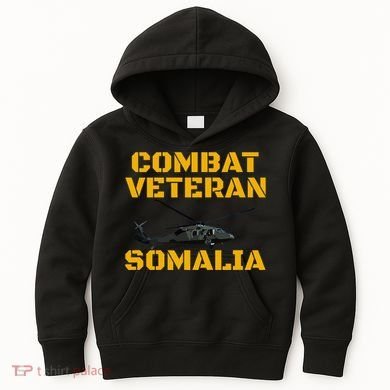 Combat Veteran Mogadishu Somalia Operation Restore Hope Kids Hoodie