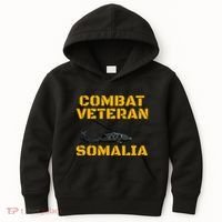 Combat Veteran Mogadishu Somalia Operation Restore Hope Kids Hoodie thumb 0