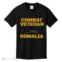 Combat Veteran Mogadishu Somalia Operation Restore Hope Kids T-Shirt thumb 0