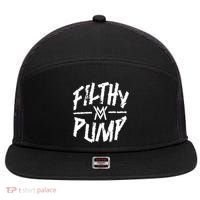 Calum Von Moger Filthy Pump 7 Panel Mesh Trucker Snapback Hat thumb 0