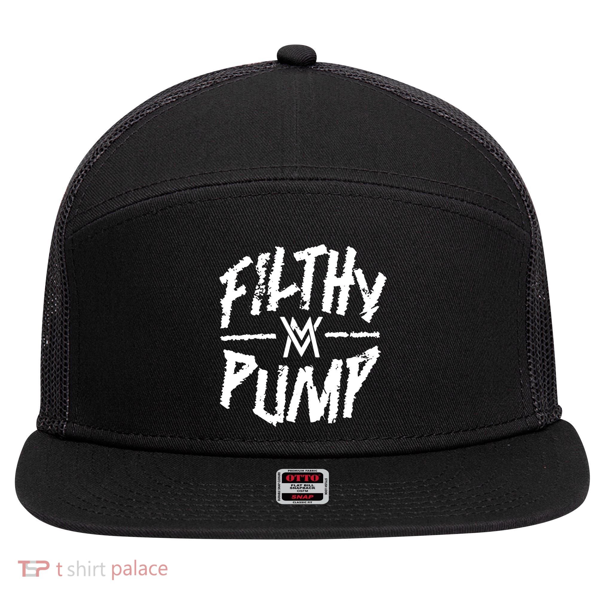 Calum Von Moger Filthy Pump 7 Panel Mesh Trucker Snapback Hat