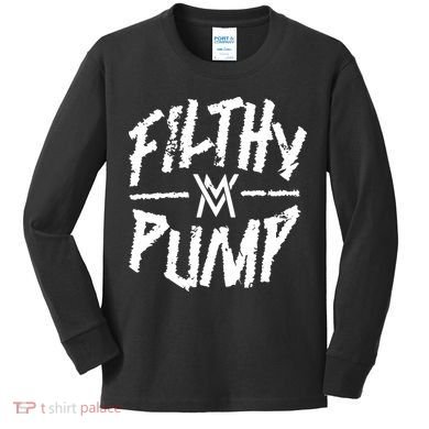 Calum Von Moger Filthy Pump Kids Long Sleeve Shirt