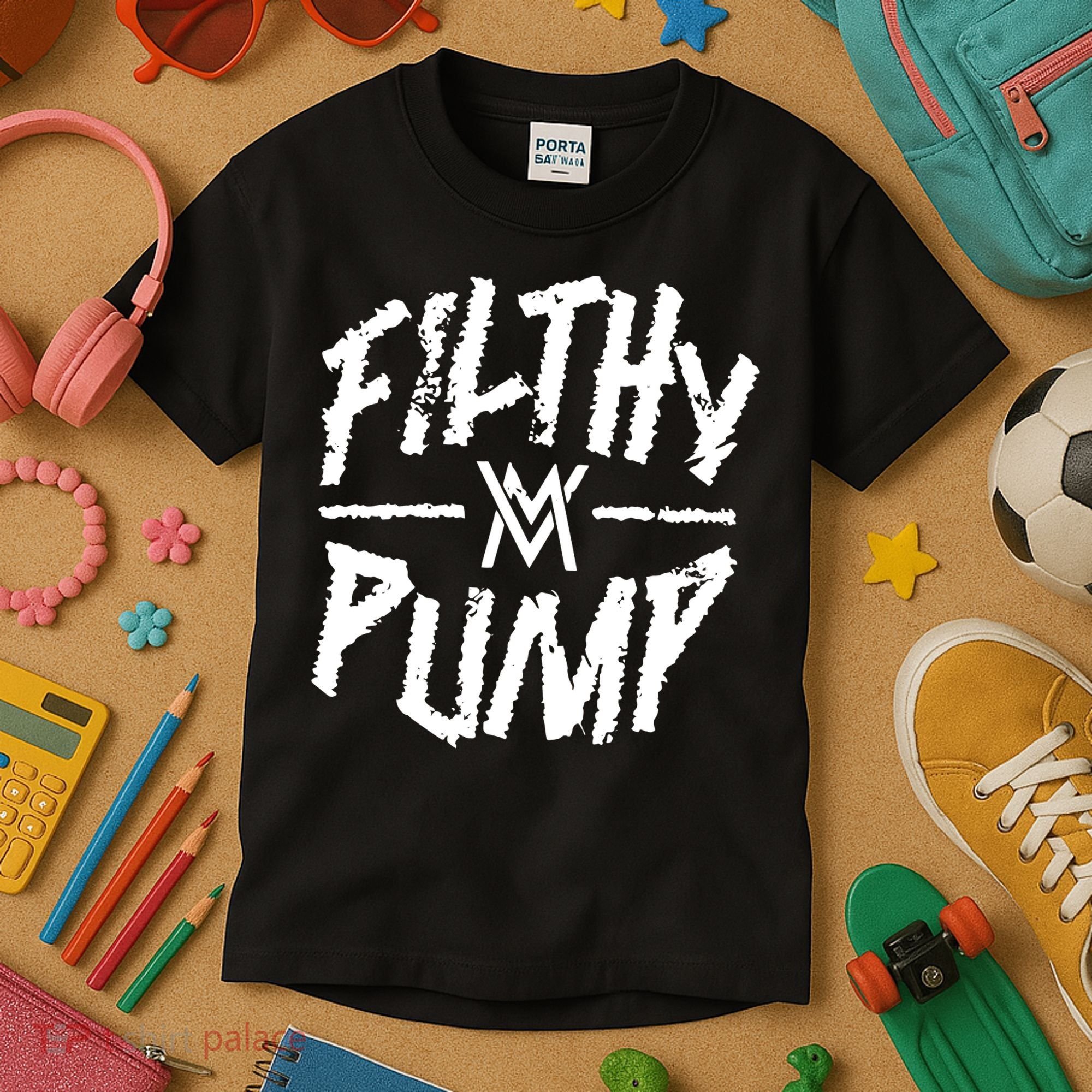 Calum Von Moger Filthy Pump Kids T-Shirt