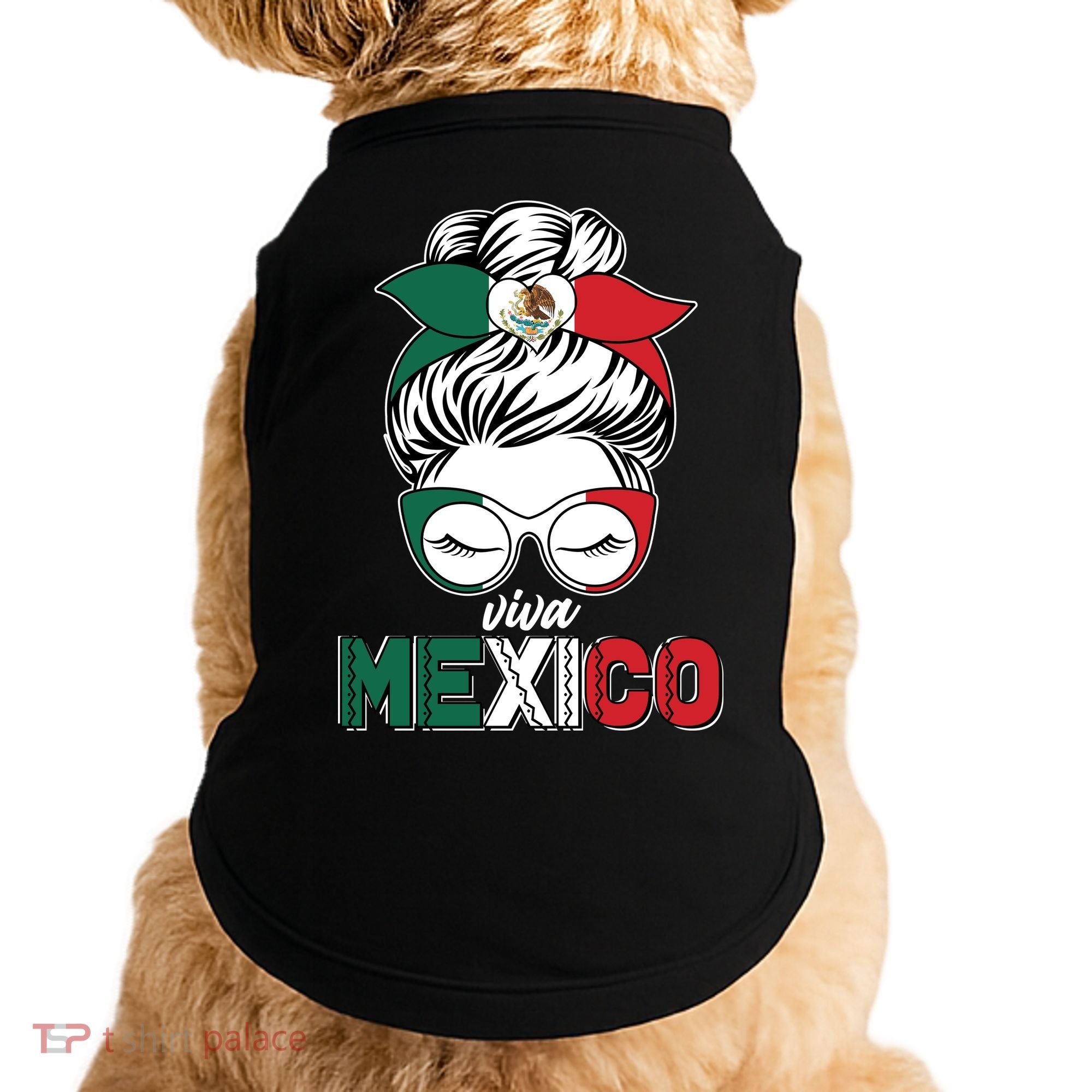 Cute Viva Mexico Doggie Tank