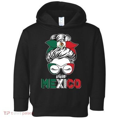 Cute Viva Mexico Toddler Hoodie