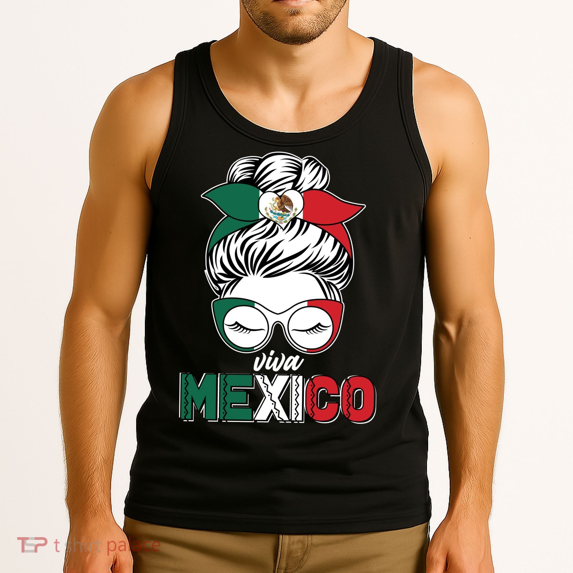 Cute Viva Mexico Tank Top