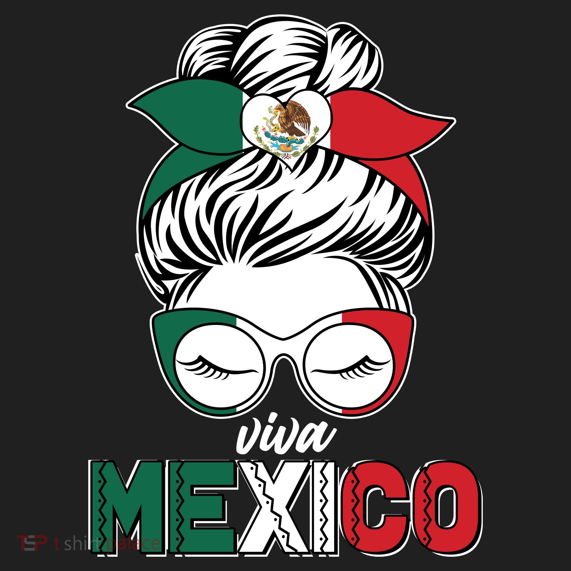 Cute Viva Mexico Golf Towel