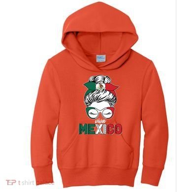 Cute Viva Mexico Kids Hoodie