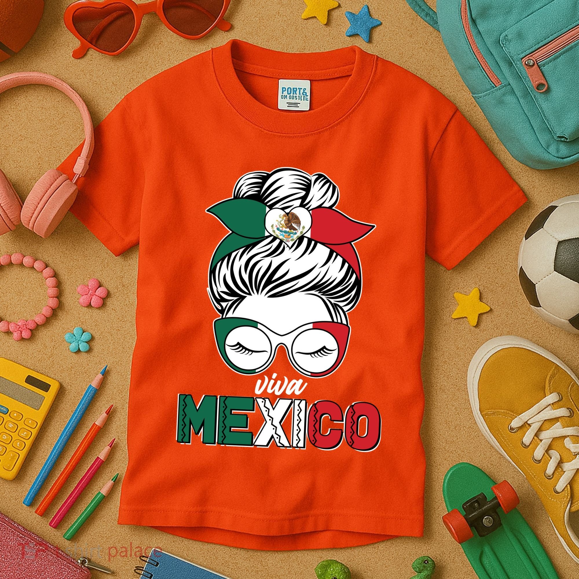 Cute Viva Mexico Kids T-Shirt