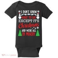 Christmas Vacation Misery Funny Xmas Santa Family Quotes Baby Bodysuit thumb 0