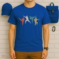 Cool Vintage Martial Arts Gift For Kids And Adults Karate Gift T-Shirt thumb 6