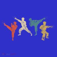 Cool Vintage Martial Arts Gift For Kids And Adults Karate Gift T-Shirt thumb 7