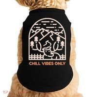 Chill Vibes Only Doggie Tank thumb 0